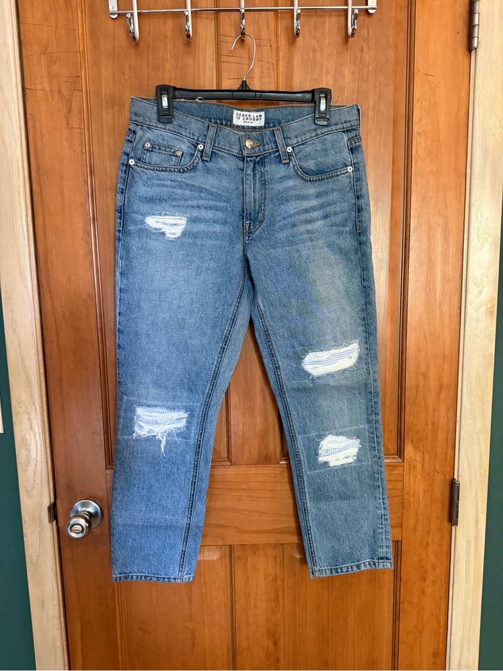 Derek Lam 10 Crosby women’s Distressed Blue Jeans size 28